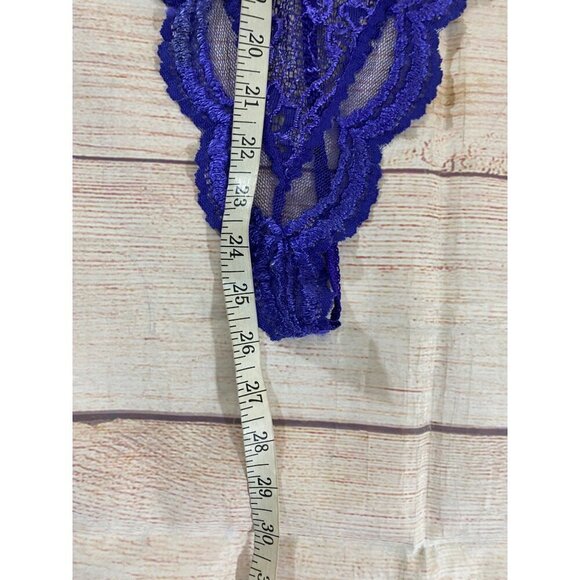 Victtoria Secet GOLD LABEL Y2K Sheer Lace Lingerie Body Suit - 36C - Picture 9 of 13